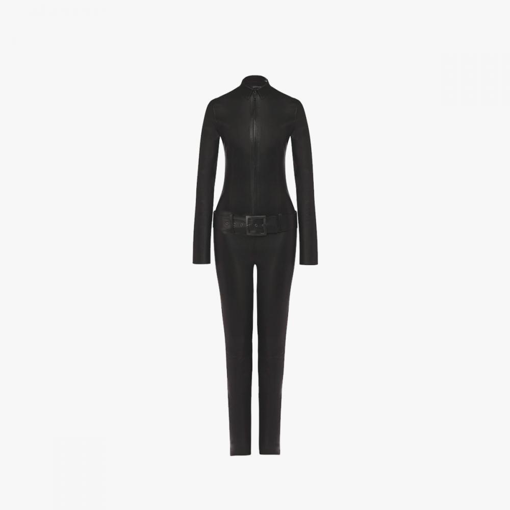 Jumpsuit KILL in Stretch Leather for Women | Jitrois