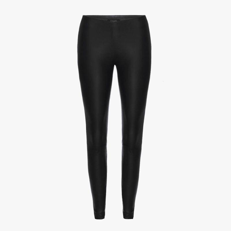 CALECON trousers in stretch leather for Women | Jitrois