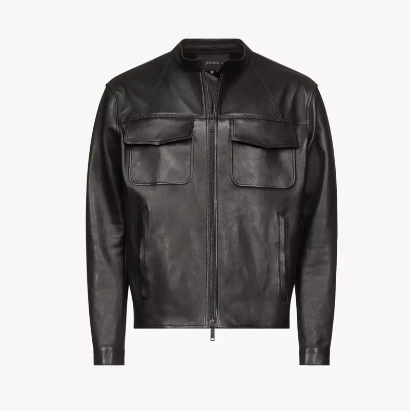 Angel stretch leather jacket - packshot