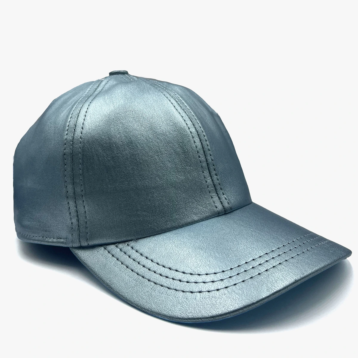 hat blue metallique jitrois